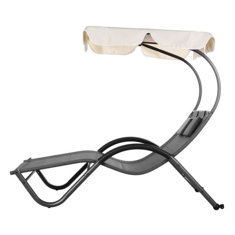 LEŻANKA LEŻAK OGRODOWY Z DASZKIEM HUŚTAWKA HAMAK MULTIGARDEN