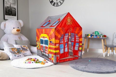 NAMIOT DOMEK DLA DZIECI NAMIOCIK REMIZA STRAŻAKA IPLAY