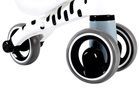 ROWEREK BIEGOWY DLA DZIECI BEZPIECZNA KONSTRUKCJA KOŁA EVA "ZEBRA" ECOTOYS