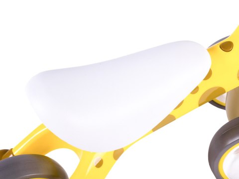 ROWEREK BIEGOWY DLA DZIECI BEZPIECZNA KONSTRUKCJA KOŁA EVA "ŻYRAFA" ECOTOYS