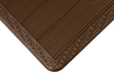 STÓŁ CATERINGOWY BANKIETOWY OGRODOWY SKŁADANY 180X75 CM BRĄZOWY MODERNHOME