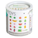 DREWNIANE OWOCE DO KROJENIA 20 SZTUK ECOTOYS