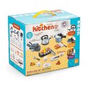 MINI KUCHNIA GARNKI AKCESORIA DO KUCHNI DLA DZIECI