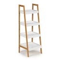 REGAŁ SZAFKA PÓŁKA STOLICZEK 4 PÓŁKI BAMBUSOWY STELAŻ