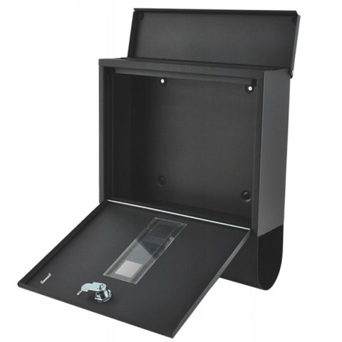 SKRZYNKA NA LISTY Z GAZETOWNIKIEM STAL GALWANIZOWANA MODERNHOME