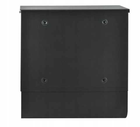 SKRZYNKA NA LISTY Z GAZETOWNIKIEM STAL GALWANIZOWANA MODERNHOME