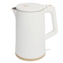 CZAJNIK ELEKTRYCZNY BEZPRZEWODOWY TURYSTYCZNY 1500 W 1.7 L OBROTOWY BIAŁY