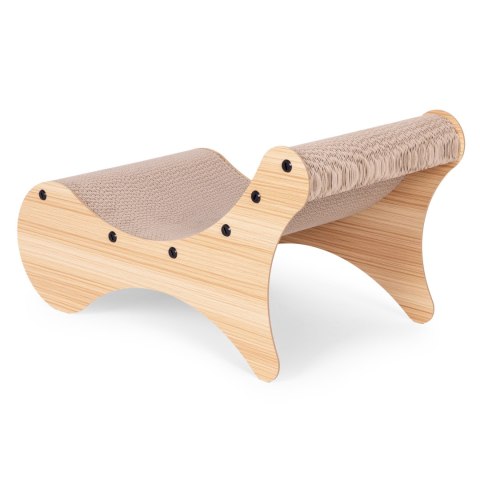 DRAPAK TEKTUROWY DLA KOTA LEŻAK KARTONOWY LEGOWISKO PETSI