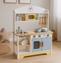 KUCHNIA DLA DZIECI PIEKARNIK PRALKA MIKROFALA 12 AKCESORIÓW ECOTOYS