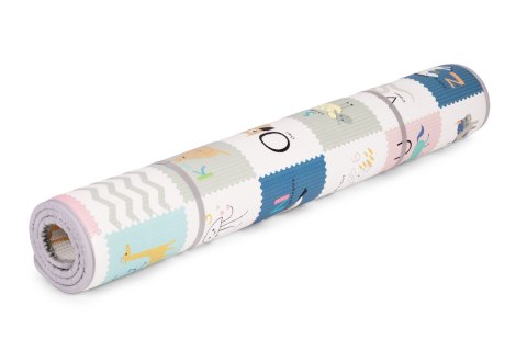 MATA PIANKOWA DLA DZIECI EDUKACYJNA DWUSTRONNA ZWIJANA ALFABET ECOTOYS