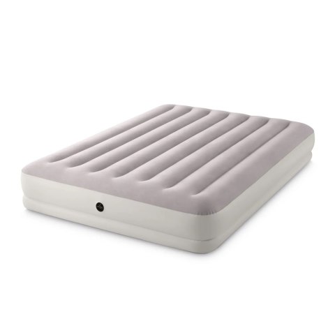 MATERAC DMUCHANY DWUOSOBOWY 203X152X30 CM Z POMPKĄ ELEKTRYCZNĄ ŁÓŻKO INTEX 64179