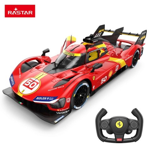 SAMOCHÓD ZDALNIE STEROWANY FERRARI 499P R/C SKALA 1:14 RASTAR 10110