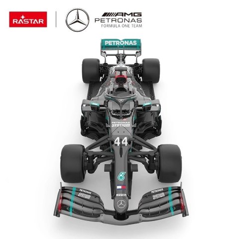 SAMOCHÓD ZDALNIE STEROWANY MERCEDES-AMG F1 W11 EQ PERFORMANCE R/C SKALA 1:18 RASTAR 98500