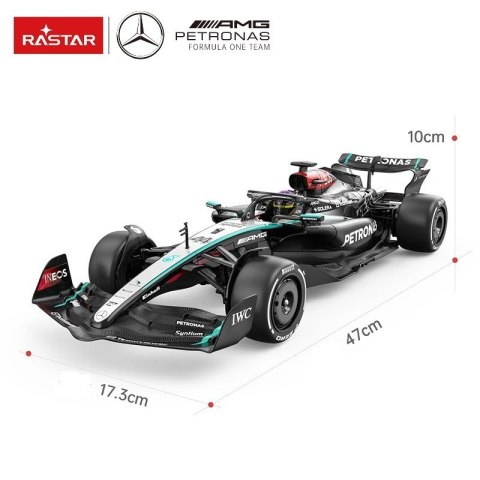 SAMOCHÓD ZDALNIE STEROWANY MERCEDES AMG F1 W15 E R/C SKALA 1:12 RASTAR 10250