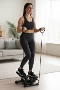 STEPPER Z EKSPANDERAMI DO ĆWICZEŃ FITNESS LICZNIK WYŚWIETLACZ MODERNHOME