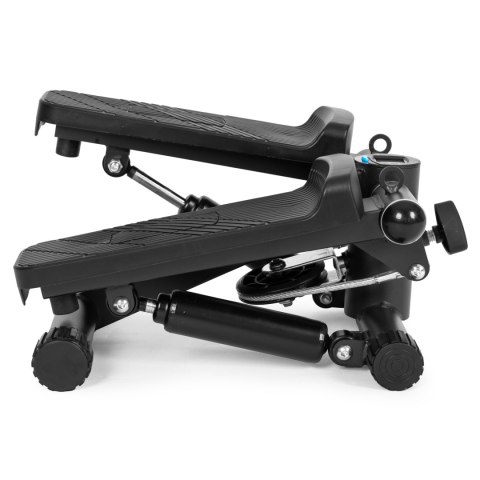 STEPPER Z EKSPANDERAMI DO ĆWICZEŃ FITNESS LICZNIK WYŚWIETLACZ MODERNHOME