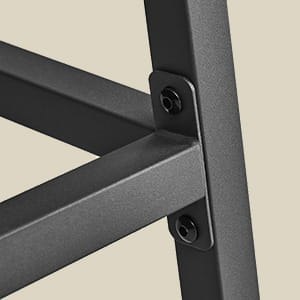 STOŁEK BAROWY OKRĄGŁY 2 SZTUKI 65 CM HOKER KUCHENNY WYSOKIE KRZESŁO Z PODNÓŻKIEM