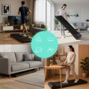 BIEŻNIA DOMOWA ELEKTRYCZNA WALKING PAD TRENINGOWY POD BIURKO 6 KM/H MODERNHOME