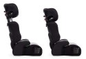 FOTELIK SAMOCHODOWY DLA DZIECI 2W1 PODKŁADKA I-SIZE WZROST 100-150 CM UCHWYT NA NAPOJE ECOTOYS