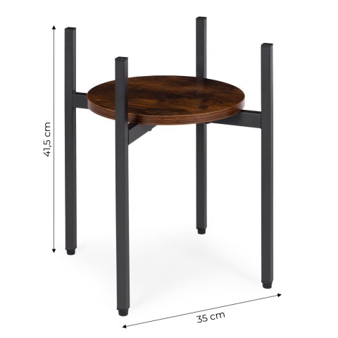 KWIETNIK STOJĄCY STOJAK NA KWIATY OZDOBY LOFT MODERNHOME