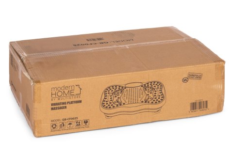 PLATFORMA WIBRACYJNA ANTYCELULITOWA MASAŻER Z EKSPANDERAMI + PILOT MODERNHOME