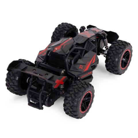 SAMOCHÓD ZDALNIE STEROWANY TERENOWY AUTO RC SKALA 1:18 NAPĘD NA TYŁ AKUMULATOR 3.7V 500MAH