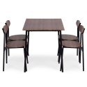 Zestaw mebli do jadalni kuchni stół + 4 krzesła OSLO ModernHome