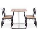 Zestaw mebli do jadalni kuchni stół + 4 krzesła PARIS ModernHome