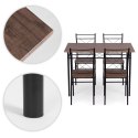 Zestaw mebli do jadalni kuchni stół + 4 krzesła VERONA ModernHome