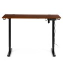Biurko elektryczne stojące 120x60 cm regulacja wysokości 72-117 cm ModernHome