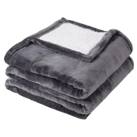 Koc elektryczny dwustronny 120x160 cm mata grzewcza regulacja temperatury pilot