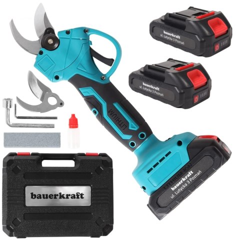 Sekator akumulatorowy elektryczny do gałęzi żywopłotu 21V