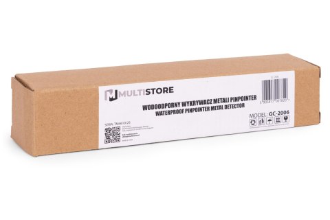 Wykrywacz metali Pinpointer detektor ręczny wodoszczelny z latarką LED