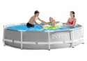 Basen stelażowy ogrodowy okrągły 305 cm + pompa filtracyjna INTEX