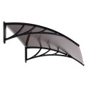 Daszek nad drzwi 150x80 cm zadaszenie osłona poliwęglan MultiGarden