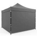 Pawilon ogrodowy eventowy automatyczny samorozkładalny namiot 3x3 m szary MultiGarden