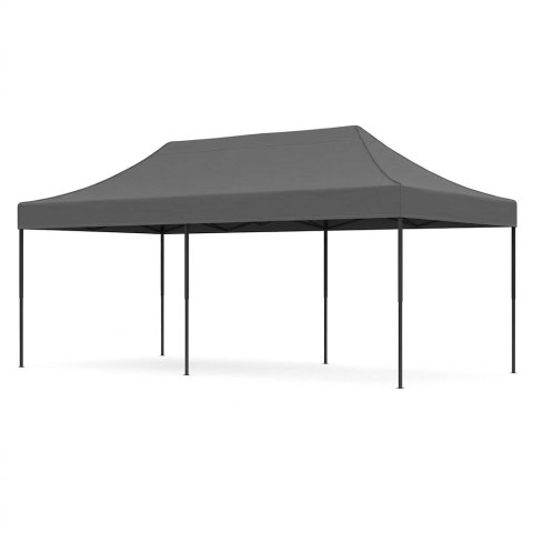 Pawilon ogrodowy eventowy automatyczny samorozkładalny namiot 3x6 m szary MultiGarden