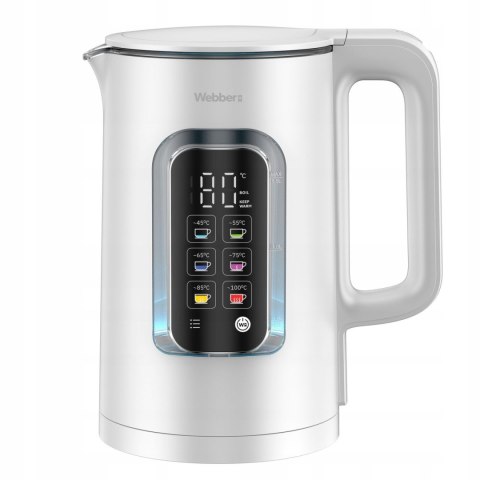 Czajnik elektryczny bezprzewodowy 1,5 L z regulacją temperatury Webber WK110 ELIYA