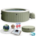 Nadmuchiwane SPA basen z hydromasażem 6 os. 216x71 cm akcesoria premium INTEX 28428NP