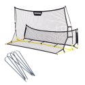 Rebounder trenażer piłkarski dwustronny do treningu strzałów 220x120 cm MOVEPRO