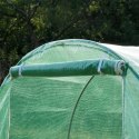 Szklarnia tunel ogrodowy foliowy 3x2x2 m 6 m² metalowy stelaż folia UV