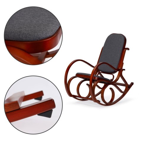 FOTEL BUJANY NA PŁOZACH BUJAK NA BIEGUNACH MODERNHOME