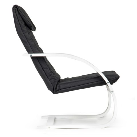 FOTEL FIŃSKI BUJANY FINKNA DO SALONU BIAŁY GIĘTA SKLEJKA MODERNHOME