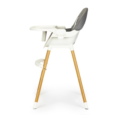 FOTELIK KRZESEŁKO DO KARMIENIA DZIECI WIELOFUNKCYJNE 2W1 SZARE ECOTOYS