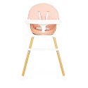 KRZESEŁKO FOTELIK DO KARMIENIA 2W1 RÓŻOWE ECOTOYS