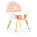 KRZESEŁKO FOTELIK DO KARMIENIA 2W1 RÓŻOWE ECOTOYS