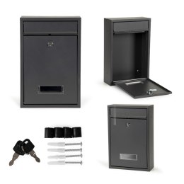 SKRZYNKA POCZTOWA LISTY STAL GALWANIZOWANA MODERNHOME