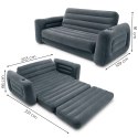 DUŻA SOFA DMUCHANA ROZKŁADANA DUŻE ŁÓŻKO MATERAC 2W1 INTEX 66552