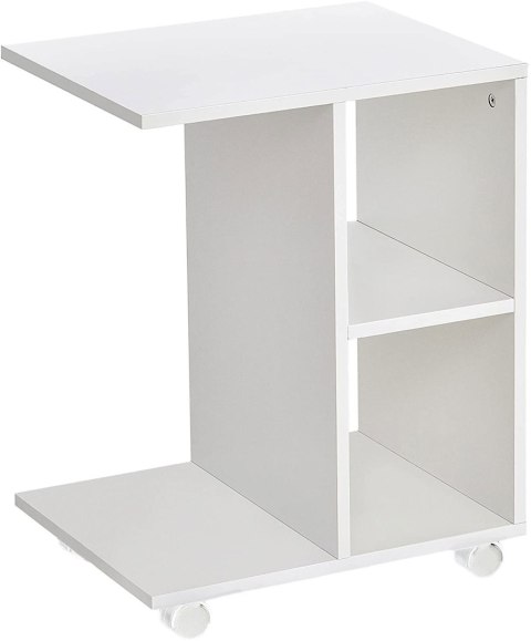 STOLIK KAWOWY SZAFKA NOCNA NA KÓŁKACH ORGANIZER MODERNHOME