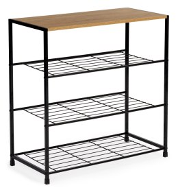 SZAFKA NA BUTY STOJAK REGAŁ PÓŁKA LOFT 3 POZIOMY MODERNHOME